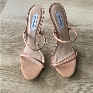 Steve Madden-suede heels -9.5